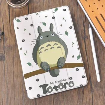 Teikni Totoro fyrir iphone Loft 4 Tilfelli Sætur Pro 11 2021 9 Kynslóð Funda með Blýant Handhafa Lítill 6 10.2 8 Loft 2 Pro 12.9 Coque