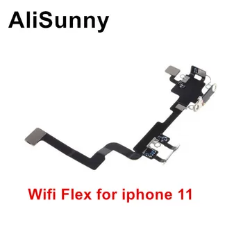 AliSunny 2pcs Wifi Flex Snúruna Fyrir iPhone 11 11P 11M 11 Pro Max Wi-Fi Loftnet Merki Móttakara Borði Varahluti